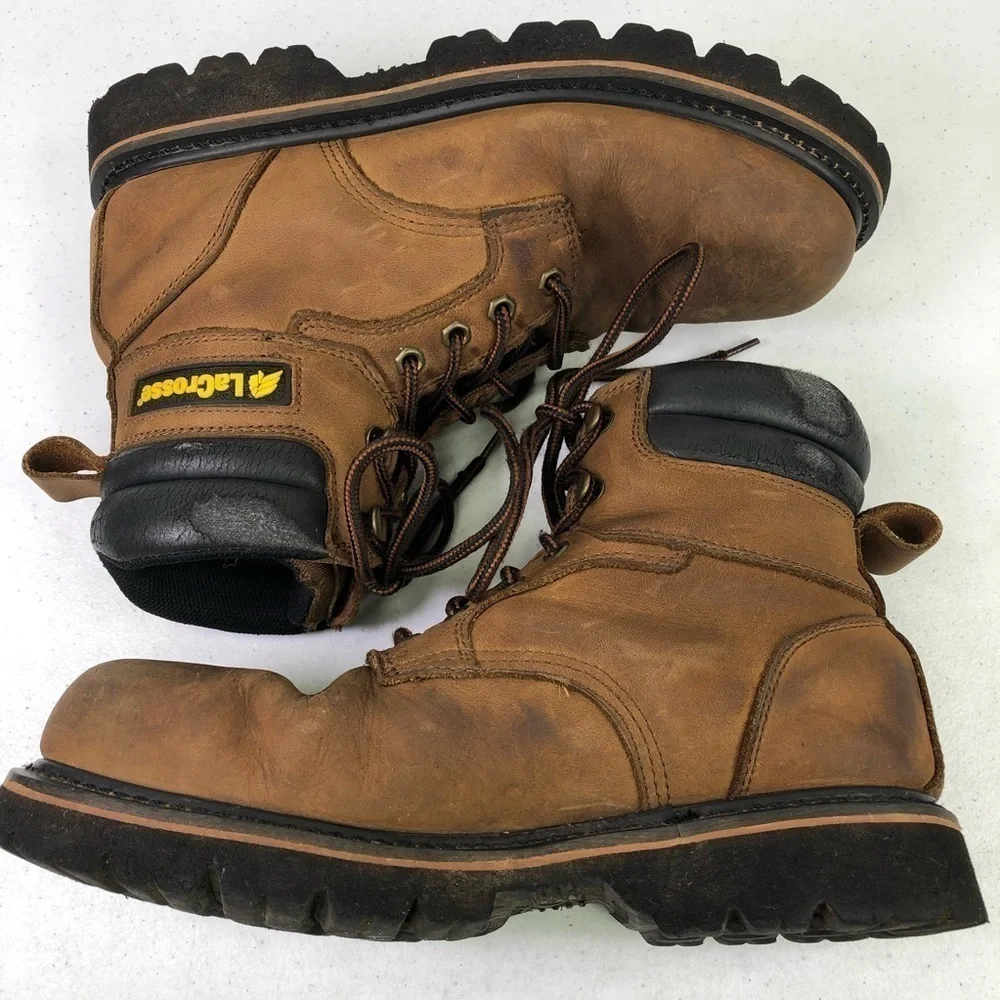 Lacrosse Leather Foreman 6” Steel Toe Boots